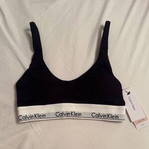 Calvin Klein Black and White Bralette